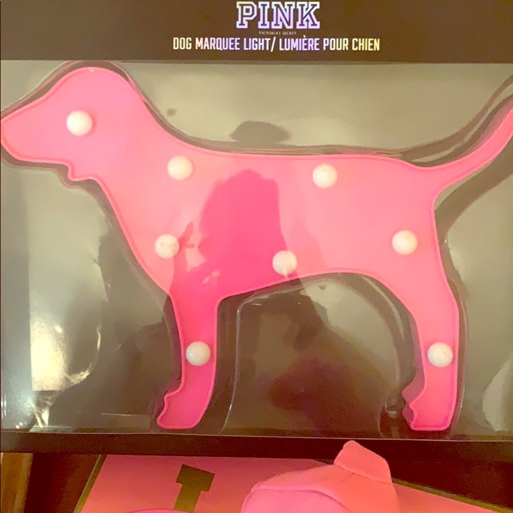 Pink Dog Marquee light